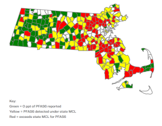 Massachusetts DEP Map